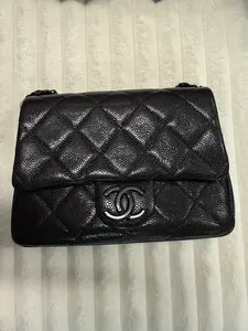 Pre-owned CHANEL caviar Shoulder Bags Quilted My Everything Small Flap Black