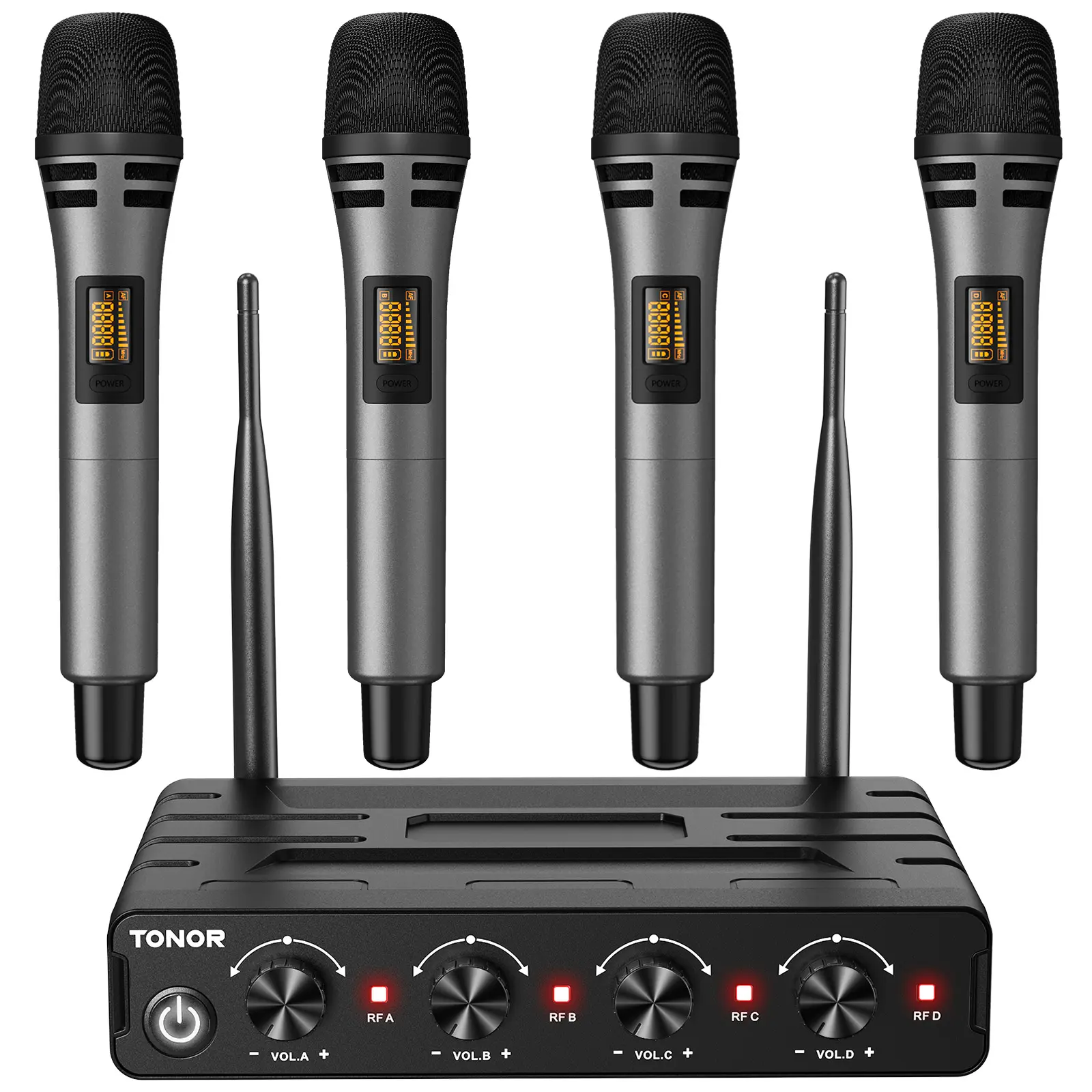 4 Mic with Receiver
