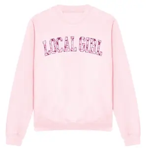 Women's Local Girl Front Print Camo Crews | Local Girl Outfitters