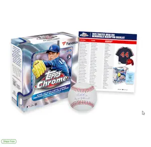 2025 Topps Chrome Baseball Factory Sealed Fanatics Exclusive Mega Box