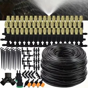 4/7mm Automatic Drip Irrigation Kit, Lawn Automatic Drip System, Potted Plant Greenhouse Watering & Irrigation Supplies