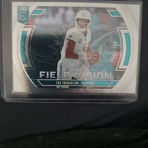Donruss Elite 2025 Field Vision Tua Tagovailoa Miami Dolphins Trading Card Numbered 262/799