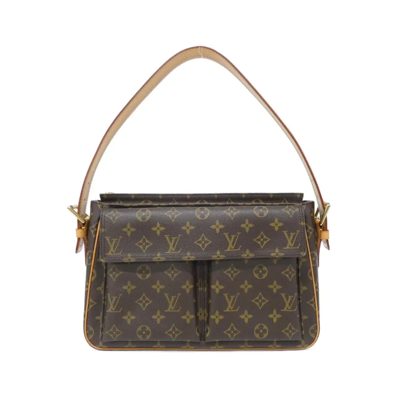 Pre-owned Louis Vuitton Canvas Shoulder Bags Monogram Shoulder Bag