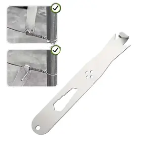 Heavy-Duty Fence Wire Twisting Tool, Barbed Wire Twister & Fence Wire Spinner, Multi-Function Manual Fence Wire Tightener for Fence Clip Fastening & Farm Fence Repair, Fast Wire Twisting Tool, Time-Saving and Easy-to-Use Wire Wrapping Tool