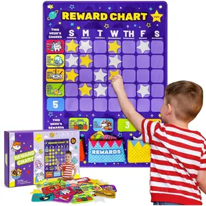 25.5x19 inch Incentive Chart, Behavior  Chart,  Charts,  Chore Chart, Schedule for , Behavior Checklist for 4 +