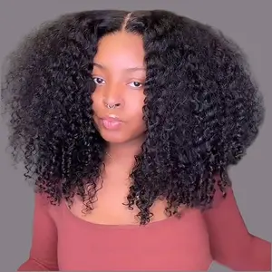 [Spring Must Have] Asteria Hair Curly 7x4 Pre Cut Ready to Go Glueless Wig Pre Bleached Lace Closure Wig Human Hair Natural Hairline Valentine Musts