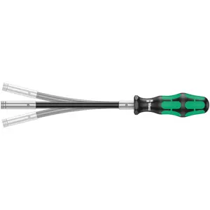WERA 05028161001 393 S KOMPAKT BIT-HOLDER WITH FLEXIBLE SHAFT BITHOLDING SCREWDRIVER WITH FLEXIBLE SHAFT