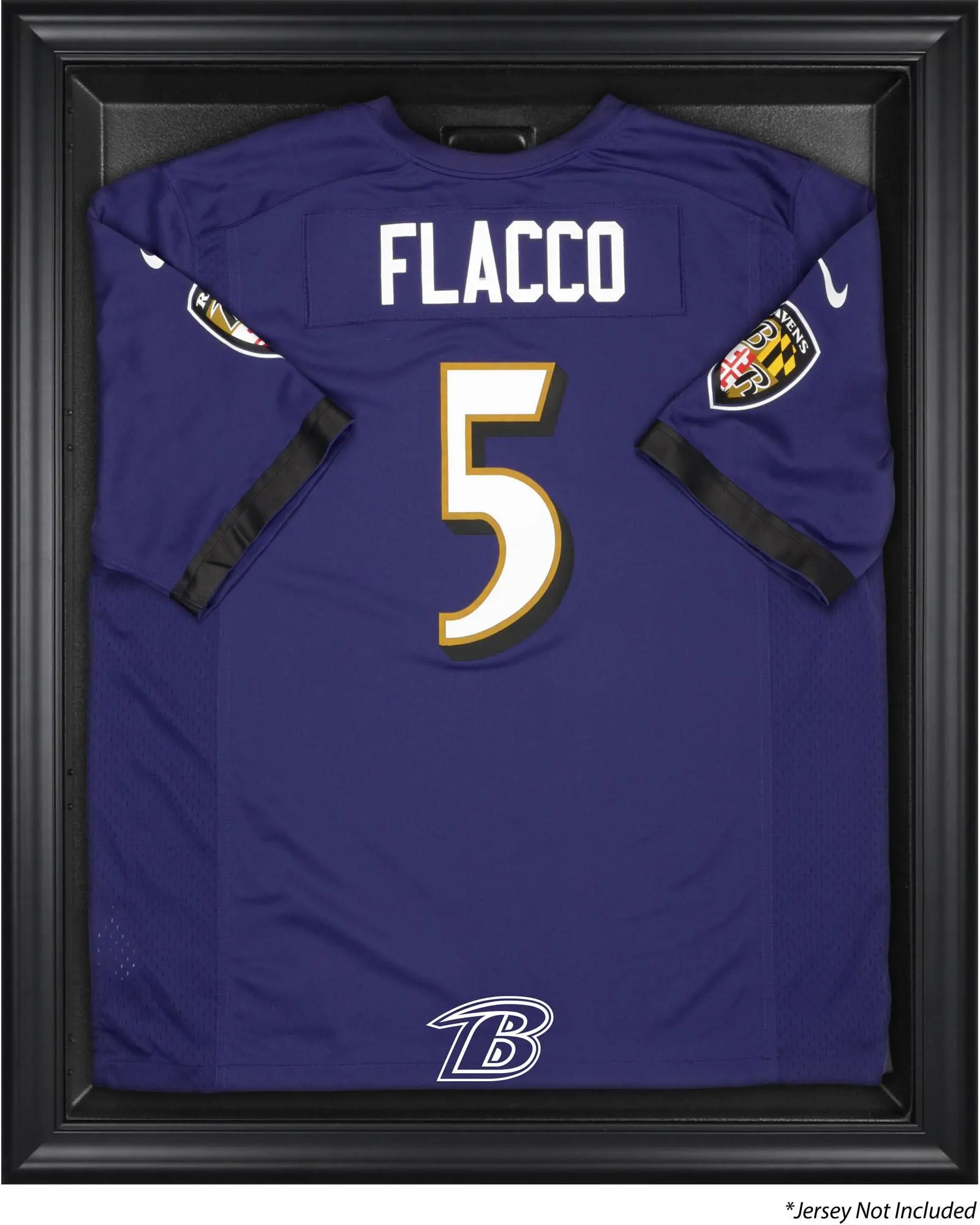 Baltimore Ravens Frame Jersey Display Case - Black - NFL Memorabilia