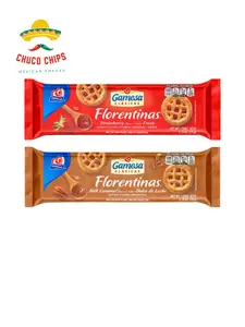 3 pack of Gamesa Clásicas Florentinas! Two delicious flavors! Choose from Strawberry and Cajeta