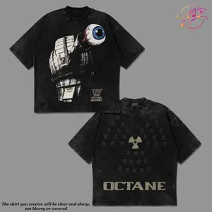 [Echo Culture] Donny Toliver - Octane Tour 2026 Date For Octane Concert Outfit High-quality Acid Washed Cotton T-Shirt, Streetwear Style Shirt Hip-Hop Shirt, E85 Octane Album Merch, Donny Womack Rap Fan Graphic Tee, For Music Lover