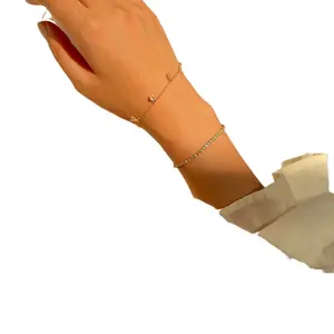 Dazzling zircon bracelet, delicate starlight design, exquisite and versatile, high-end jewelry, bracelet for women, gift