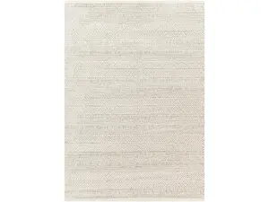 Livabliss GVC2312-71010 High Pile Machine-Woven Polyester Blend Rectangular Area Rug - 7ft10in x 10ft Gavic Design, Natural Beige/Gray/White Tones, Decorative Durable Shag Rugs for Indoor Use, Decorative Rugs