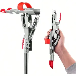 Fishing Rod HoldersAutomatic Spring Fishing Rod Holder For Ground Bank Fishing Pole Holder Hook Setter Adjustable High Sensitivity Stainl Steel Spring Loaded Rod Holder For Fishing