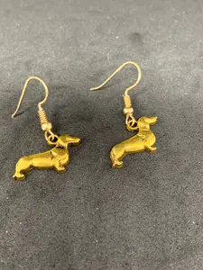 Dachshund dog earrings