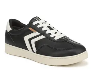 Dr. Scholl's Lace-Up Leather Sneakers - Rebel Sport