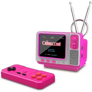 Mini TV Retro Handheld Game Console -JALECO Licensed Classic Games, Portable Gaming Toy with TF Card to Expand 80s 90s Games, Support Two Players & Game Save, Ideal Gift for Boys Girls