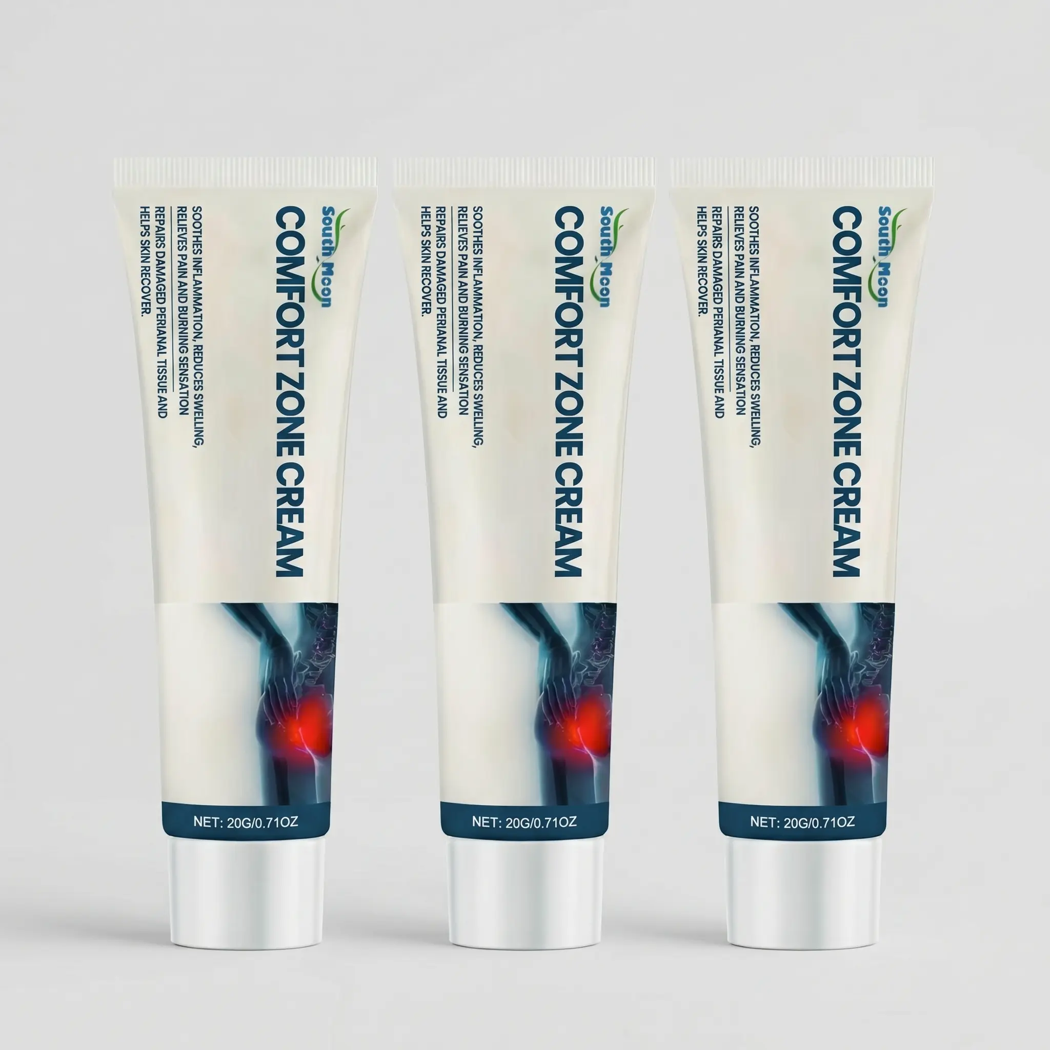 3PCS Intimate Comfort Cream with Borneol &Thymol - Rapid Relief for Daily Itch &Irritation, Infused with Aloe Vera