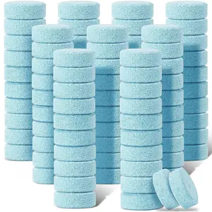 Car Wiper Fine Effervescent Tablet, Solid Glass Water, Car Wiper Fluid, All-season Universal Cleaning & Washing Agent for Car Windshield