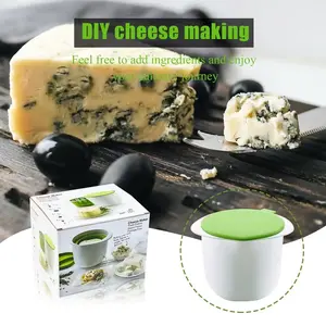 Cheese Making Kit Set, Includes Molds Set, Tofu Press with Filter Drainage, User-Friendly Tools for Home Cheese Making