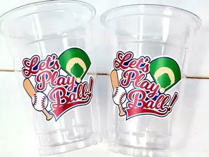BASEBALL PARTY CUPS - Baseball Cups Baseball Party Cups Baseball Birthday Cups Baseball Cups Sports Party Cups Favors Baseball Baby Shower