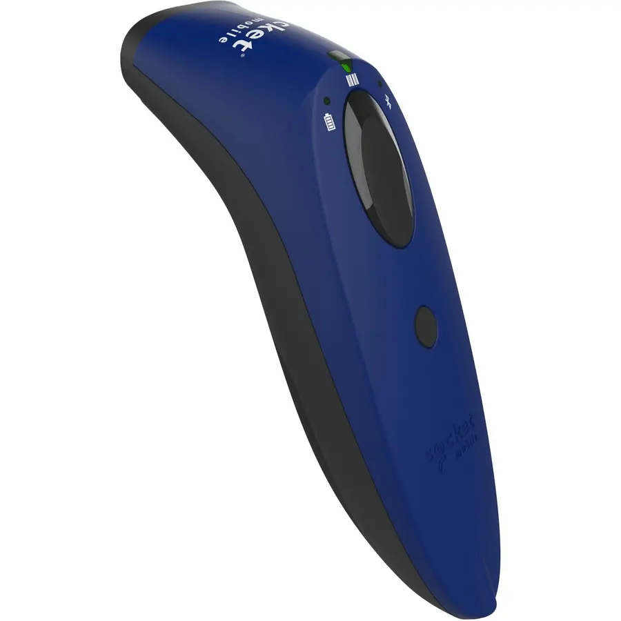 Socket Mobile SocketScan S720 Barcode Scanner - Linear Barcode Scan, QR Support, Blue, Model CX39743031