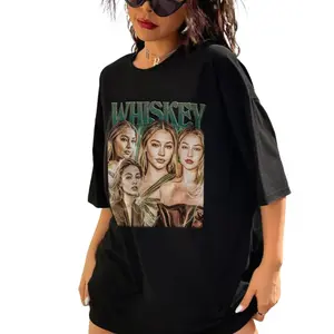Personalize Limited Whiskey Madelyn Cline Vintage T-Shirt, Gift For Women and Man Unisex T-Shirt
