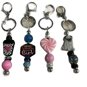 Beaded keychains