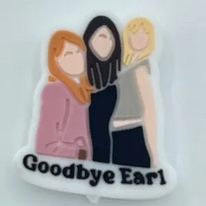 Goodbye Earl The Chicks silicone focal bead pen making diy wristlet bracelet Dixie chicks