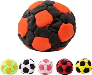 32-Panel Spiral Soccer Footbag Hacky Sack Soft Durable Kick Bag for Outdoor Fun Skill Training Foot Coordination Practice Portable Stress Relief Leisure Toy Ideal for Kids Adults Daily Play Game Entertainment & Sports Exercise