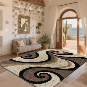 Soft and comfortable printed carpet, home decorative carpet, large living room carpet, sofa cushion, entrance mat, coffee table mat, bedroom carpet, bedside rug, Decorative Area Rug, suitable for various scenarios such as shopping malls, cafes