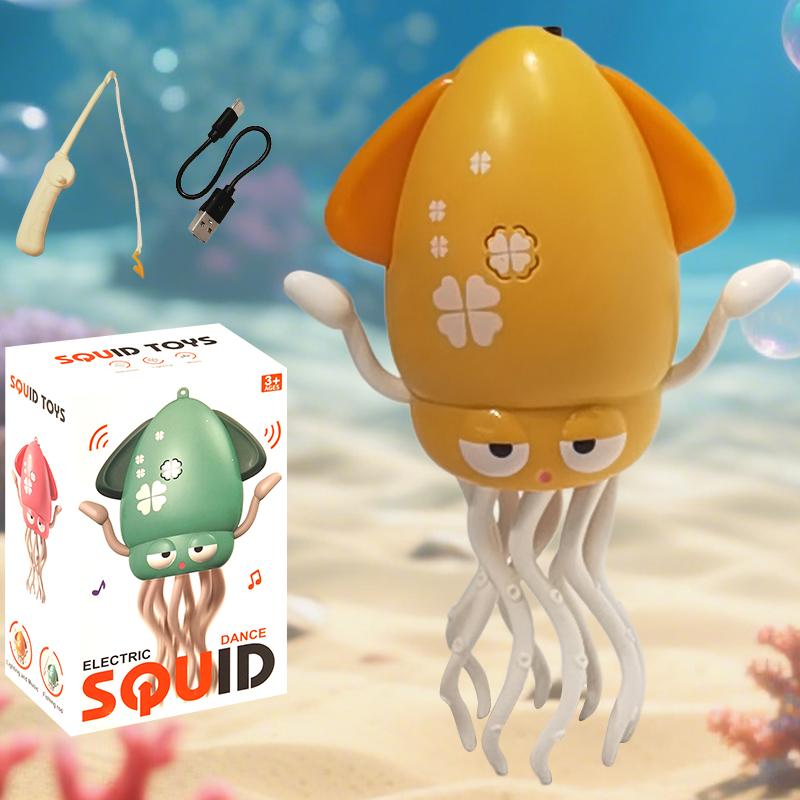 Dancing Octopus Toy for Kids – Light-Up Musical Crawling Toy with Fun Movements, Bright LED Lights, Sensory Development – Safe & Durable Gift for Toddlers, Boys & Girls Ages 3+ Interactive Baby