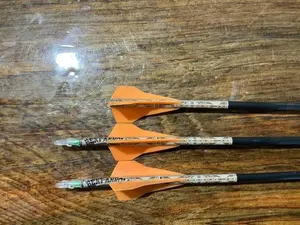 Deluxe Easton X10 Parallel Pro Match Grade Custom Made Hand Fletched Match Grade 6 arrows