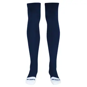 MK Socks ProFlex Over the Knee Baseball, Football Extra Long Sports Tube Socks (Navy Blue)