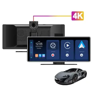 11.26 Inch 4K DVR Wireless Car DVR, Portable Dash Cam with IPS Touch Screen, Bluetooth-compatible Audio Dual Lens Recorder, Smart Screen Car Intelligent Systems