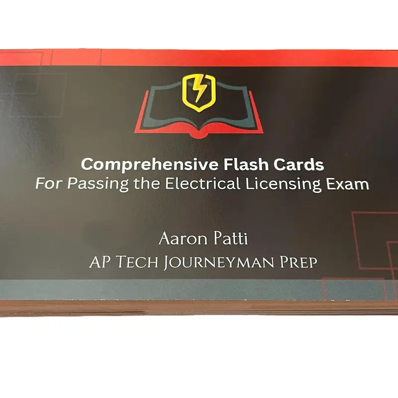 Comprehensive Flash Cards for Passing the Electrical Licensing Exam