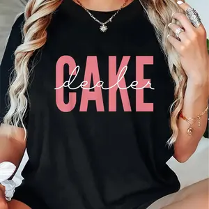 100% Cotton Fashion Pastry Chef T-Shirt for Women and Men Tshirt