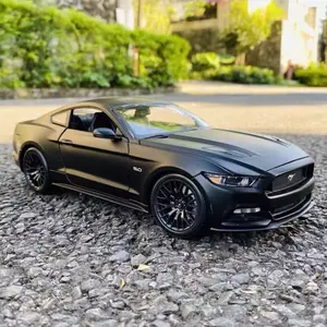 1:36 Mustang GT Toy Car Model Replica Scale Generic Metal Diecast Miniature Art Vehicle Figure Collection Xmas Gift Boy Toy
