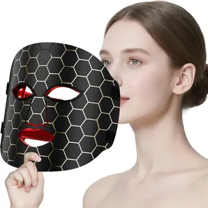 2026 New Mask Beauty Device, 7 Color Light Mask, LED Facial Mask, LED Silicone Photon Skin Rejuvenator, LED Face Mask, LED Therapy Mask, Ideal Gift
