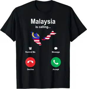 100%cotton Malaysia Is Calling T-Shirt