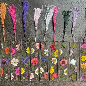 Pressed Flower Bookmarks