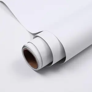 Vinyl Wrap Matte Finish 40x300 Cm, Sticky Back Plastic Roll, Self-Adhesive Peel and Stick Removable Wall Wallpaper for Furniture & Kitchen Cabinets, Waterproof