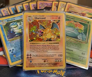10 Pokémon Cards - All HOLOGRAPHICS