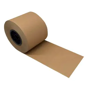 UOFFICE Kraft Paper Roll 600' x 6" 50lb Strength Cushioning Material for Menu Display Tablecloths Signs Kids Art Projects and Floor Lining - Toilet