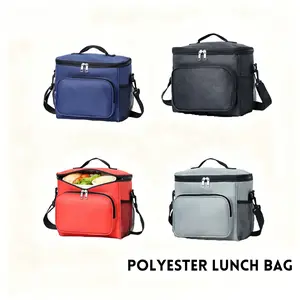 Portable Insulated Lunch Bag for Work, School & Travel Stylish Tableware Thick