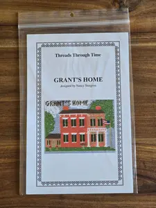 Threads Through Time - Grant's Home - Cross Stitch Pattern