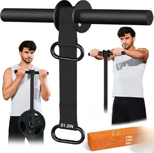Forearm Strengthener and Wrist Roller, 43.3 inch Or 51.2 inch Ultra Strong Nylon Webbing, Forearm Exerciser with Quick Locking Mechanism, Ideal for Hand, Wrist and Forearm Strength Training