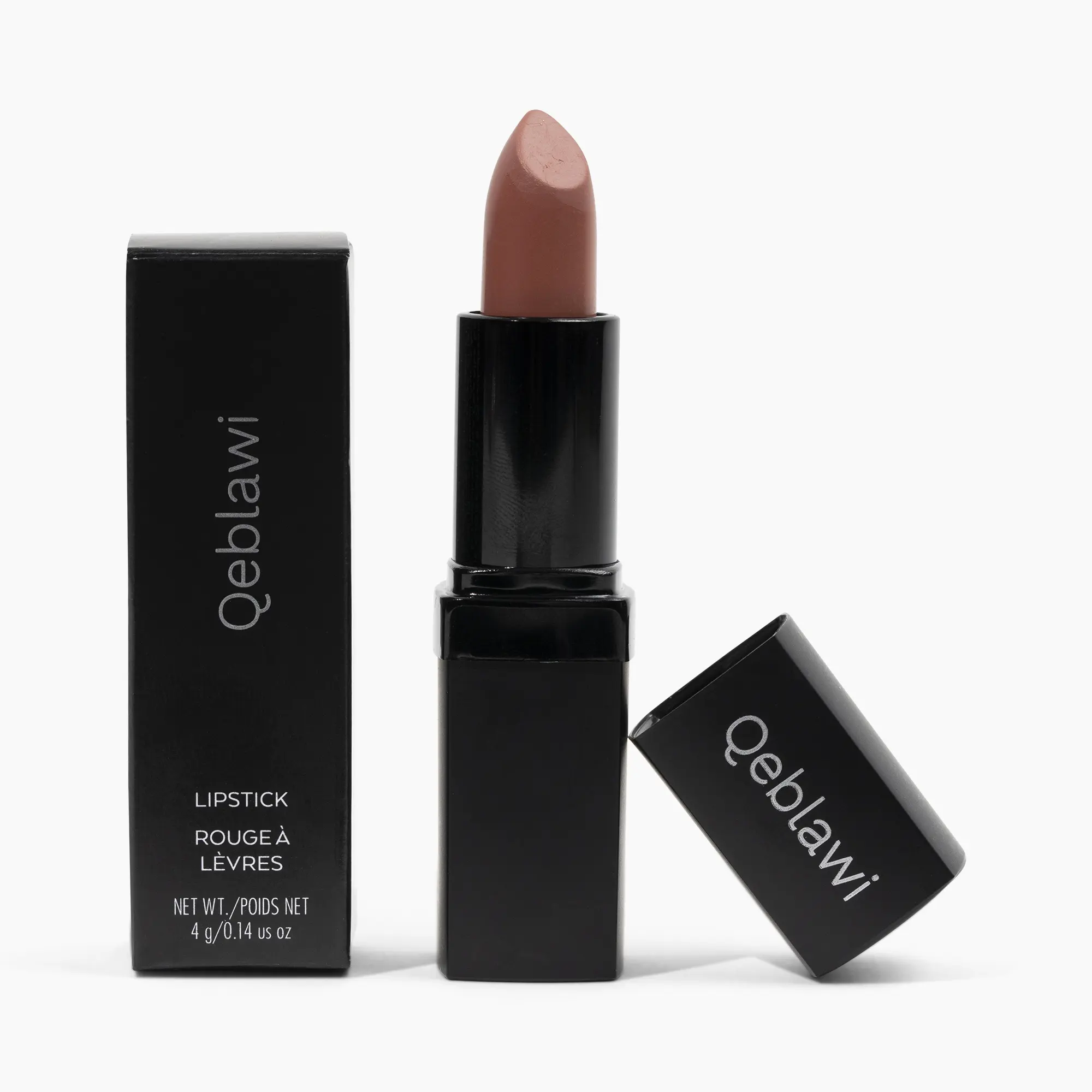 Qeblawi Halal Matt Lipstick - Extreme Pigment, Long-Lasting, Hypoallergenic, Moisturizing, 100% Cruelty-Free Luxury Makeup Single Item with Sensitive Lip Care Benefits (Halal Certified)