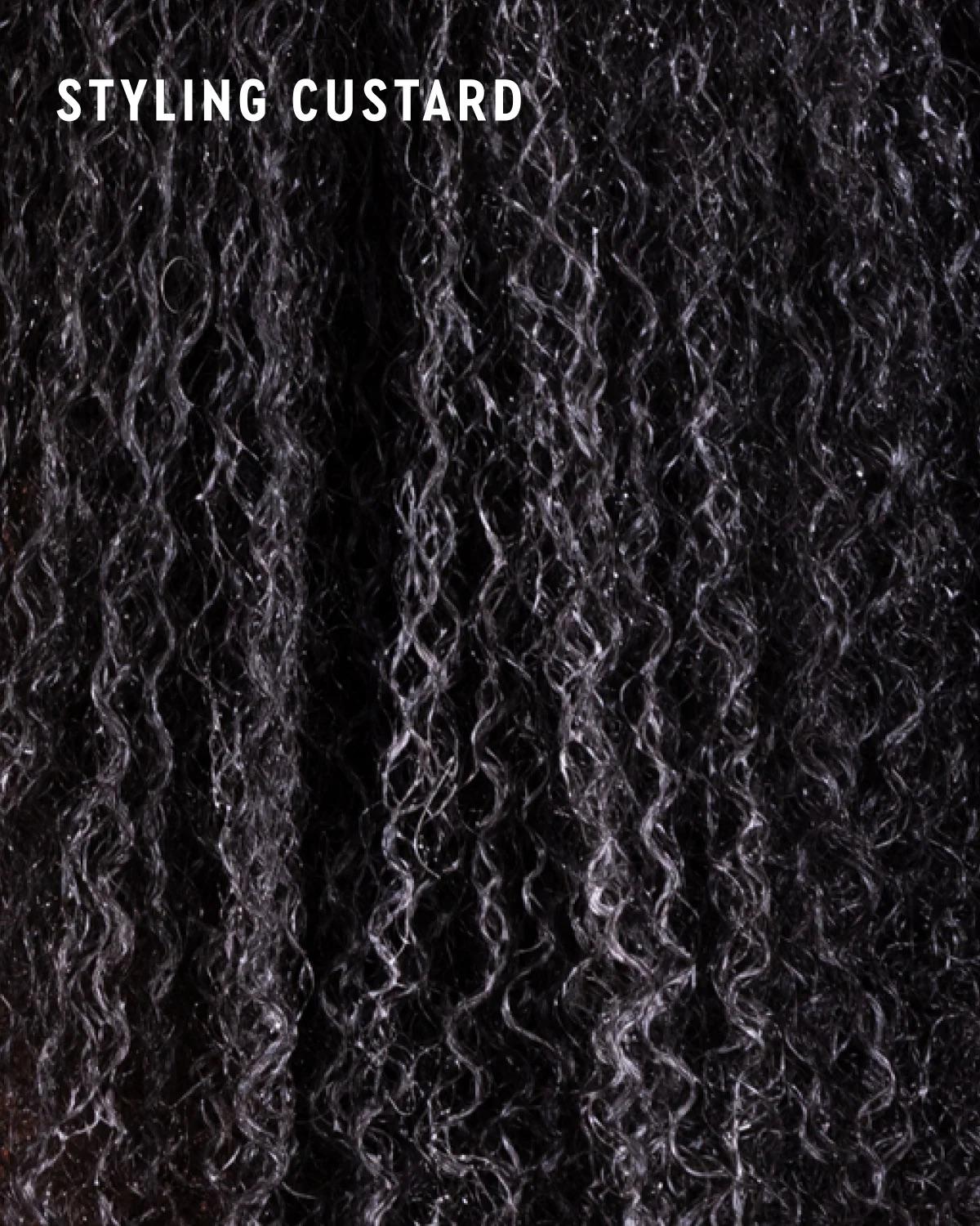 PATTERN Beauty Indigo Rain Styling Custard | Lightweight, Crunch-Free Hold & Curl Definition, 15 fl oz