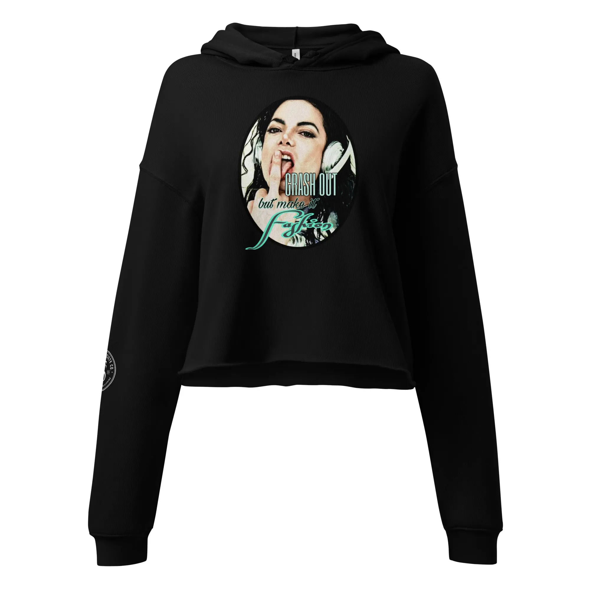 MIKE CRASHOUT FASHION Crop Hoodie