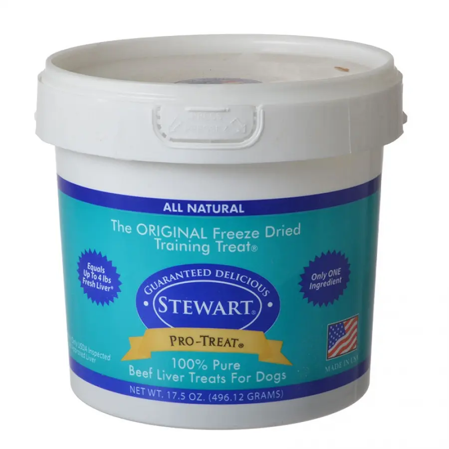 Stewart  17.5 in. Pro-Treat 100 Percent Pure Beef Liver for Dogs
